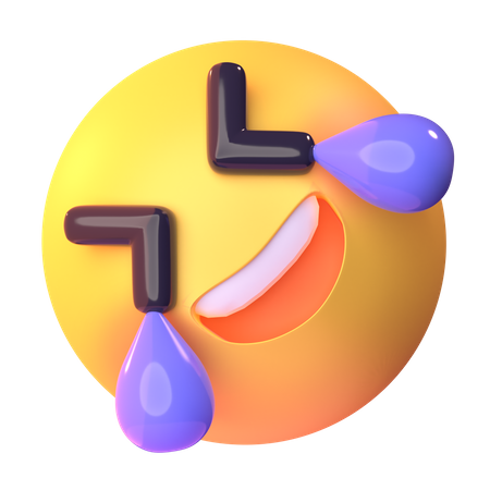 Laughing  3D Icon