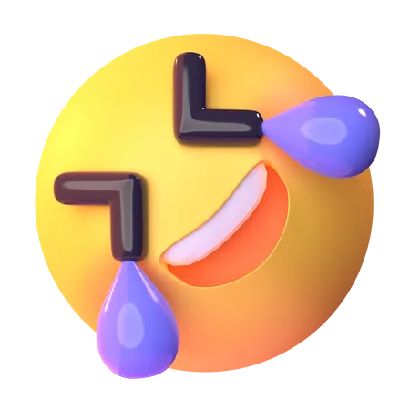 Laughing  3D Icon