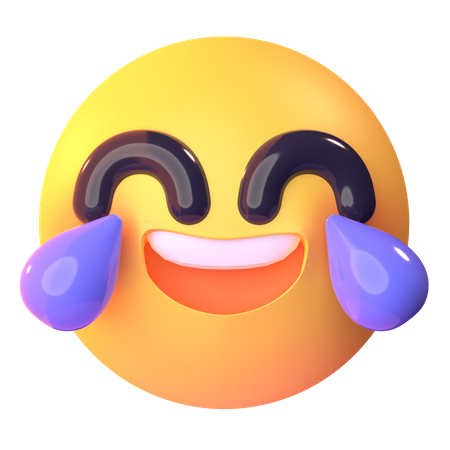 Laughing  3D Icon