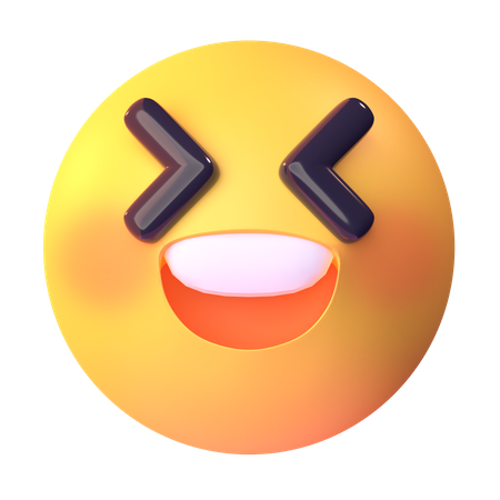 Laughing  3D Icon