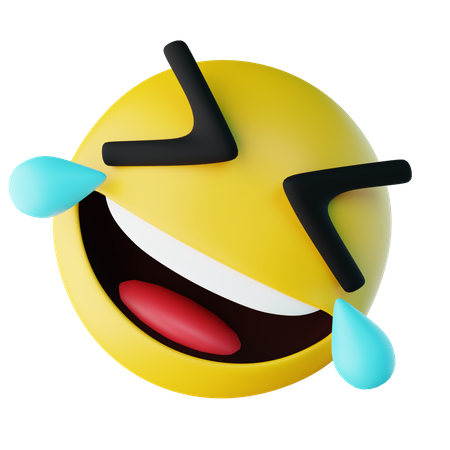 Laughing 3D Icon
