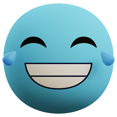 웃는 이모티콘  3D Icon