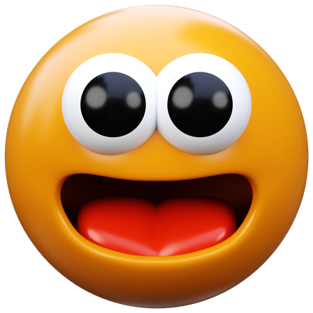 Laughing Emoji  3D Icon