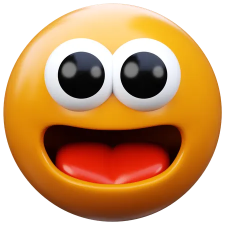 Laughing Emoji  3D Icon