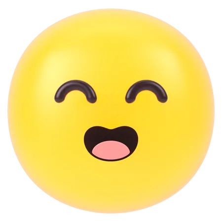 Laughing Emoji  3D Icon