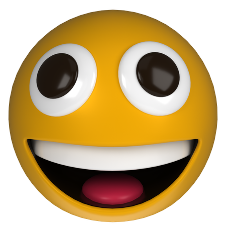 Laughing Emoji  3D Icon