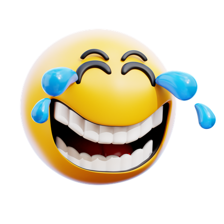 Laughing Emoji  3D Icon