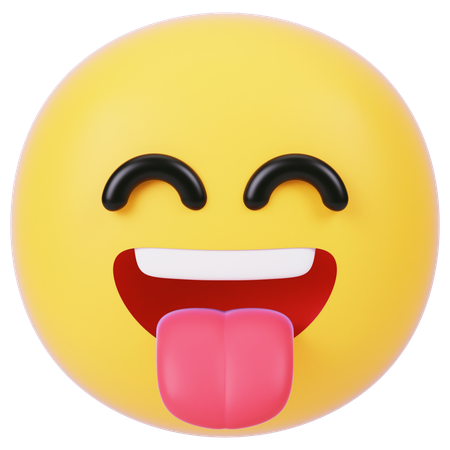 Laughing Emoji  3D Icon