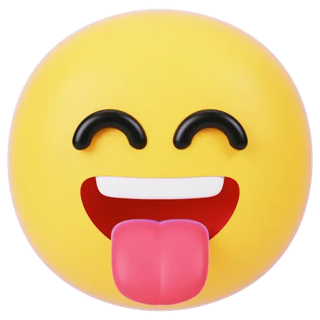 Laughing Emoji  3D Icon