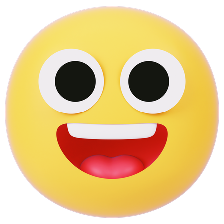 Laughing Emoji  3D Icon