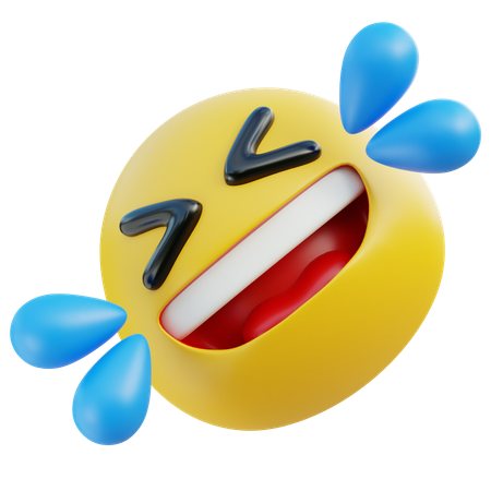 Laughing emoji  3D Icon