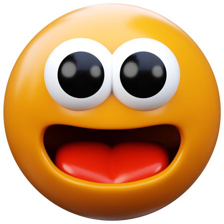 Laughing Emoji  3D Icon