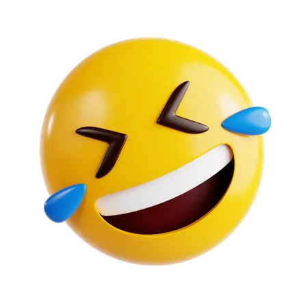 Laughing Emoji  3D Icon