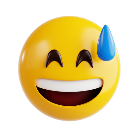 Laughing Emoji  3D Icon