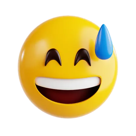 Laughing Emoji  3D Icon