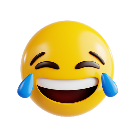 Laughing Emoji  3D Icon