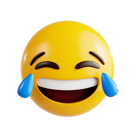 Laughing Emoji  3D Icon