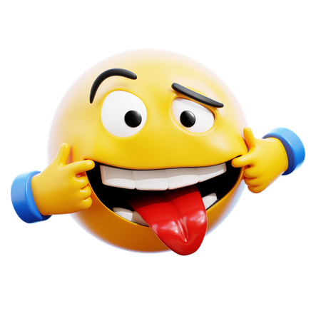 Laughing Emoji  3D Icon