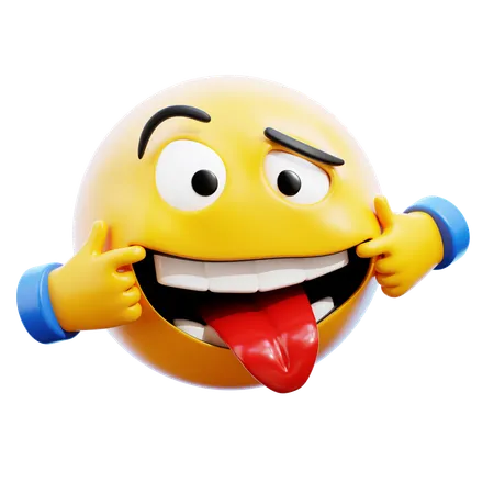 Laughing Emoji  3D Icon