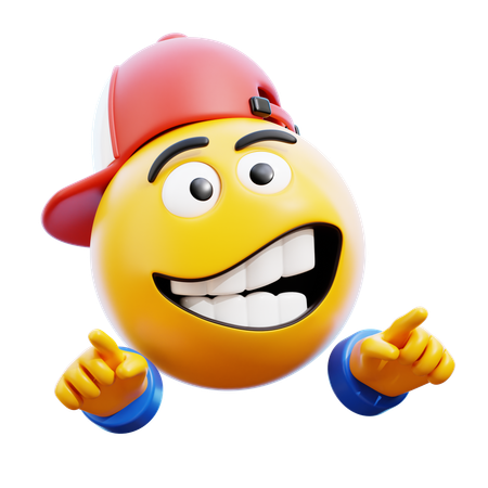 Laughing Emoji  3D Icon