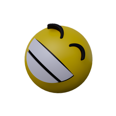 Laughing Emoji  3D Icon