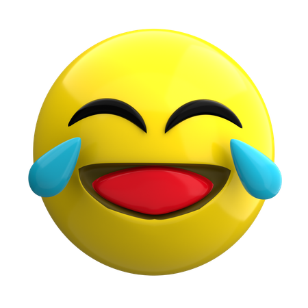 Laughing Emoji  3D Icon