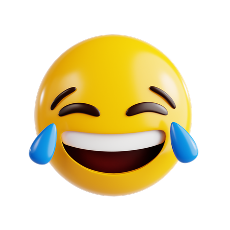 Laughing Emoji  3D Icon