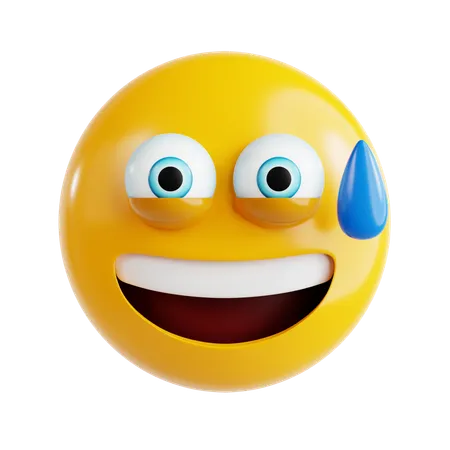 Laughing Emoji  3D Icon