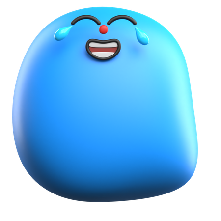 Laughing Emoji  3D Icon