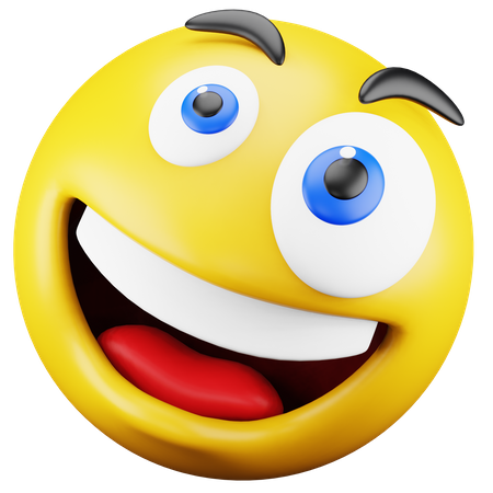 Laughing Emoji  3D Icon