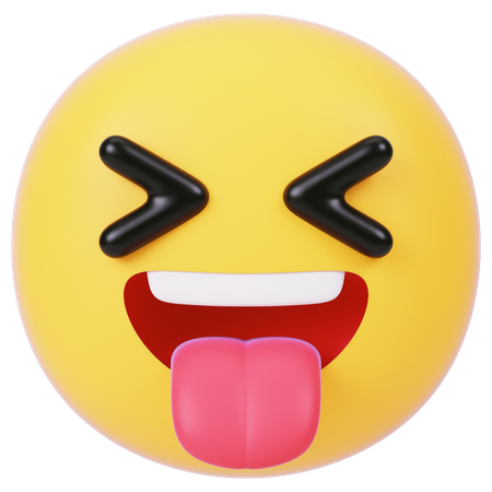 Laughing Face  3D Icon