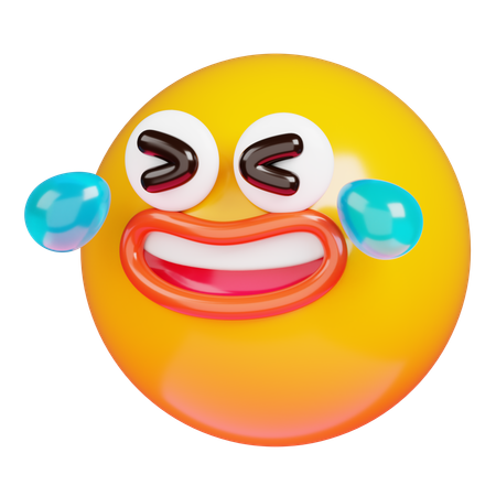 Laughing Face  3D Icon