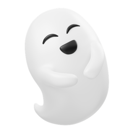 Laughing Ghost  3D Icon