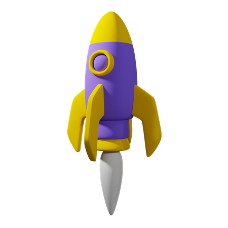 Launch  3D Icon