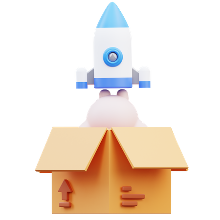 Launcher Box  3D Icon