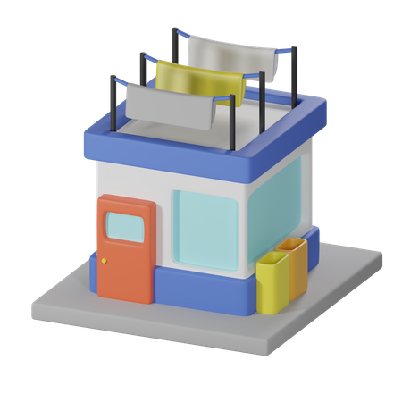 Laundry  3D Icon