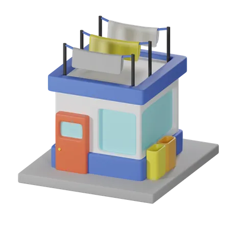 Laundry  3D Icon