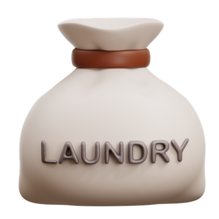 Laundry Bag  3D Icon