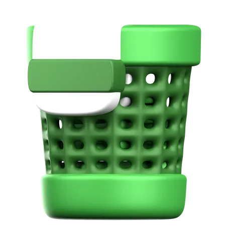 Laundry Basket  3D Icon