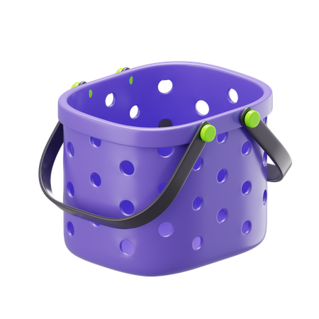 Laundry Basket  3D Icon