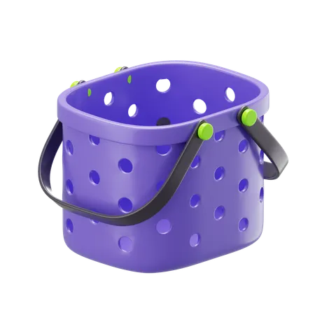 Laundry Basket  3D Icon