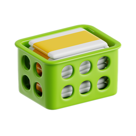 Laundry Basket  3D Icon