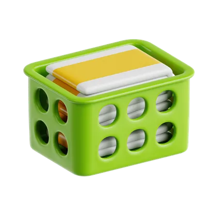 Laundry Basket  3D Icon