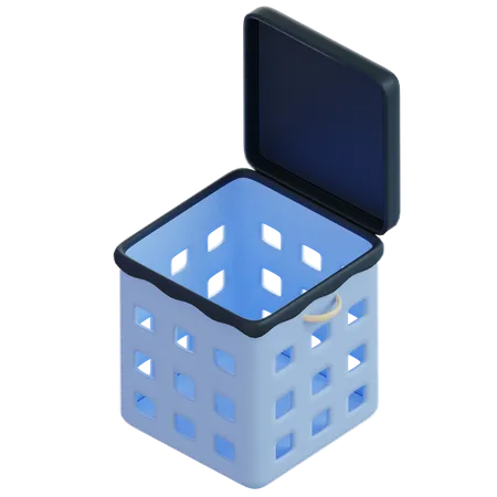 Laundry Hamper  3D Icon