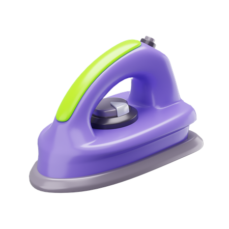 Laundry Iron  3D Icon