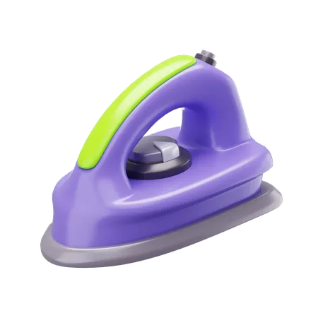 Laundry Iron  3D Icon