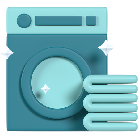 Laundry Machine  3D Icon