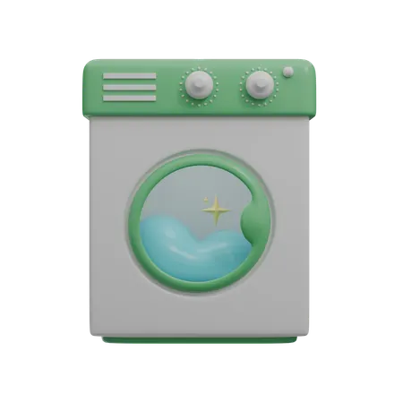Laundry Machine  3D Icon