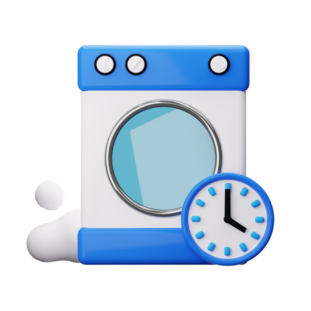 Laundry Time  3D Icon