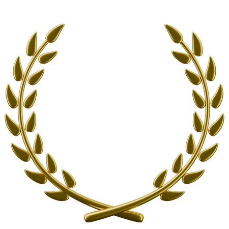 Laurel Wreath  3D Icon